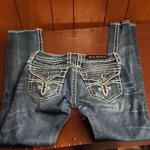 Rock Revival Women's Dark Blue Boot Cut Jeans